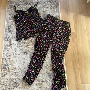Betsey Johnson intimates butterfly pjs
